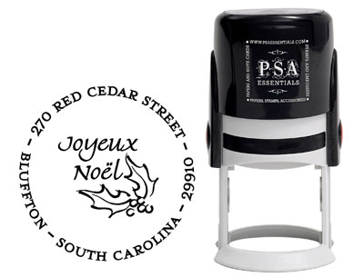 PSA Essentials - Custom Address Stamper (Noel - Holiday) PSA Essentials - Custom Address Stamper (Noel - Holiday)