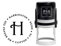 PSA Essentials - Custom Address Stamper (Harrington)
