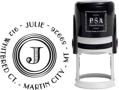 PSA Essentials - Custom Address Stamper (Julie)