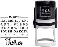 PSA Essentials - Custom Address Stamper (Fisher)
