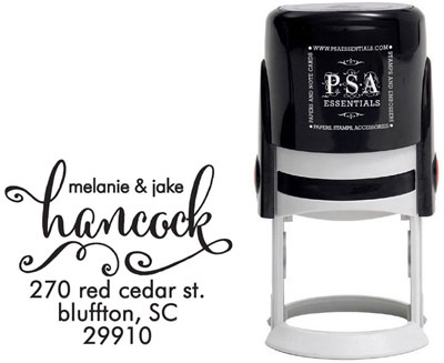 PSA Essentials - Custom Address Stamper (Hancock) PSA Essentials - Custom Address Stamper (Hancock)