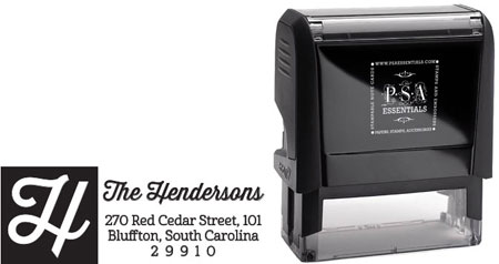 PSA Essentials - Custom Address Stamper (Henderson) PSA Essentials - Custom Address Stamper (Henderson)