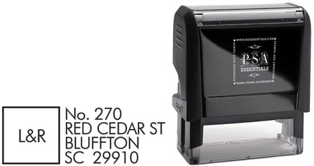 PSA Essentials - Custom Address Stamper (Leander) PSA Essentials - Custom Address Stamper (Leander)