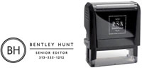 PSA Essentials - Custom Everyday Address Stamper (Bentley - Design by PSA Essentials)