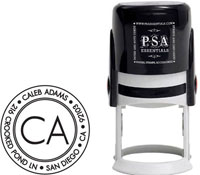 PSA Essentials - Custom Everyday Address Stamper (Caleb - Design by PSA Essentials)