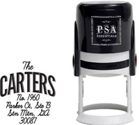 PSA Essentials - Custom Everyday Address Stamper (Carter - Design by PSA Essentials)