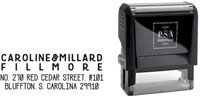 PSA Essentials - Custom Everyday Address Stamper (Fillmore - Design by PSA Essentials)