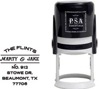 PSA Essentials - Custom Everyday Address Stamper (Flint - Design by PSA Essentials)