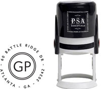 PSA Essentials - Custom Everyday Address Stamper (George - Design by PSA Essentials)