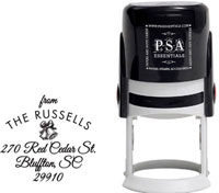 PSA Essentials - Custom Holiday Address Stamper (Holiday Bells - Design by PSA Essentials)