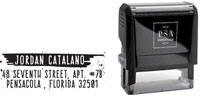 PSA Essentials - Custom Everyday Address Stamper (Jordan - Design by PSA Essentials)