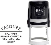 PSA Essentials - Custom Everyday Address Stamper (Vasquez - Design by PSA Essentials)