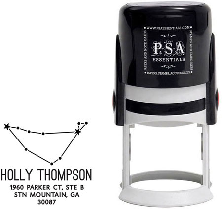 PSA Essentials - Custom Zodiac Address Stamper (Capricorn Constellation) PSA Essentials - Custom Zodiac Address Stamper (Capricorn Constellation)