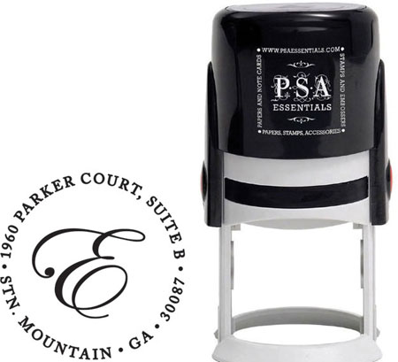 PSA Essentials - Custom Everyday Address Stamper (English - Design by PSA Essentials)