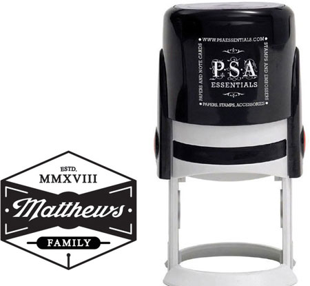 PSA Essentials - Custom Everyday Address Stamper (Matthews - Design by PSA Essentials)