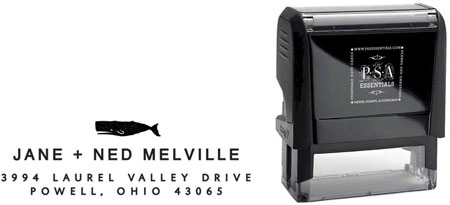 PSA Essentials - Custom Everyday Address Stamper (Melville - Design by PSA Essentials)