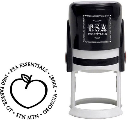 Custom Everyday Address Stamper by PSA Essentials (Peach State)
