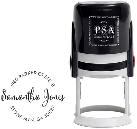 Custom Everyday Address Stamper by PSA Essentials (Samantha)