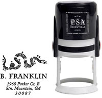 Custom Everyday Address Stamper by PSA Essentials (Join Or Die)