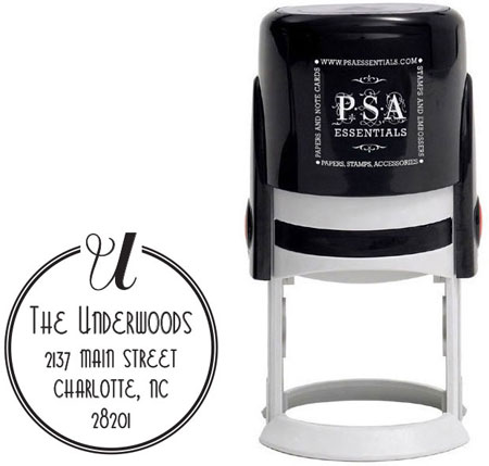 Custom Everyday Address Stamper by PSA Essentials (Underwood)