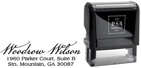 Custom Everyday Address Stamper by PSA Essentials (Wilson)