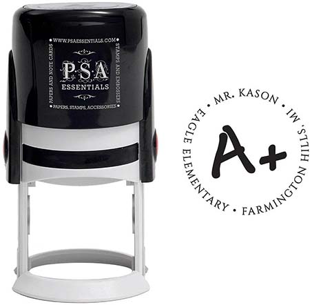 Custom Teacher Address Stamper by PSA Essentials (A Plus) Custom Teacher Address Stamper by PSA Essentials (A Plus)