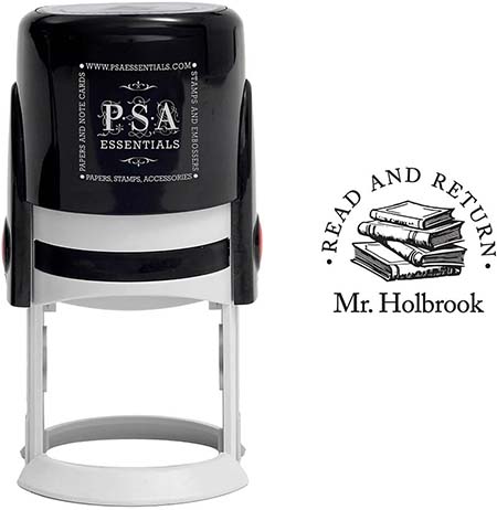 Custom Teacher Address Stamper by PSA Essentials (Mr. Holbrook) Custom Teacher Address Stamper by PSA Essentials (Mr. Holbrook)