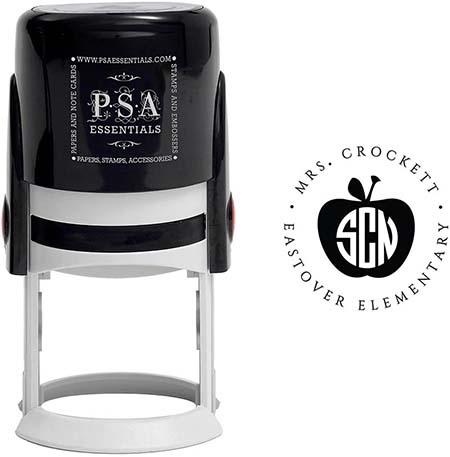 Custom Teacher Address Stamper by PSA Essentials (Mrs. Crockett) Custom Teacher Address Stamper by PSA Essentials (Mrs. Crockett)