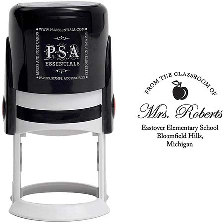Custom Teacher Address Stamper by PSA Essentials (Mrs. Roberts) Custom Teacher Address Stamper by PSA Essentials (Mrs. Roberts)