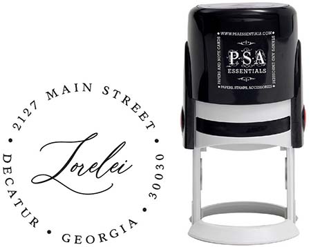 Custom Address Stamper by PSA Essentials (Lorelei) Custom Address Stamper by PSA Essentials (Lorelei)