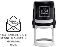 Custom Address Stamper by PSA Essentials (Happy Mail Address)