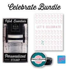 PSA Essentials - Custom Address Stamper Gift Bundle (Celebrate)