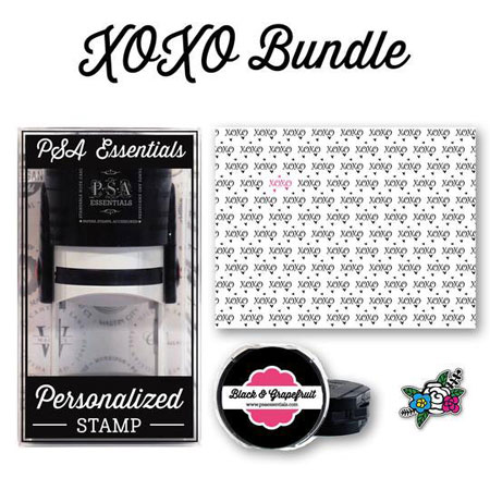 PSA Essentials - Custom Address Stamper Gift Bundle (XOXO) PSA Essentials - Custom Address Stamper Gift Bundle (XOXO)