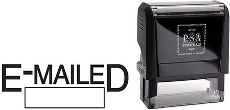 Self-Inking Office Stamp by PSA Essentials (Emailed)