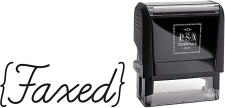Self-Inking Office Stamp by PSA Essentials (Faxed) Self-Inking Office Stamp by PSA Essentials (Faxed)