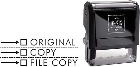Self-Inking Office Stamp by PSA Essentials (Original-Copy)