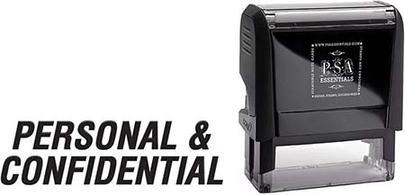 Self-Inking Office Stamp by PSA Essentials (Personal)