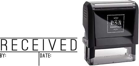 Self-Inking Office Stamp by PSA Essentials (Received)