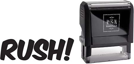 Self-Inking Office Stamp by PSA Essentials (Rush)