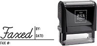 Self-Inking Office Stamp by PSA Essentials (Faxed Detail)
