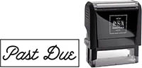 Self-Inking Office Stamp by PSA Essentials (Past Due)