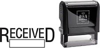 Self-Inking Office Stamp by PSA Essentials (Received Standard)