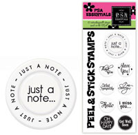 PSA Essentials - Peel & Stick Packs (Just A Note)
