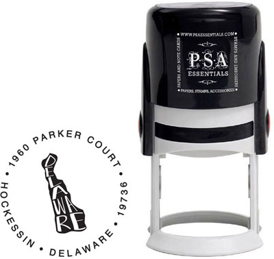 Delaware Custom State Address Stamper by PSA Essentials Delaware Custom State Address Stamper by PSA Essentials