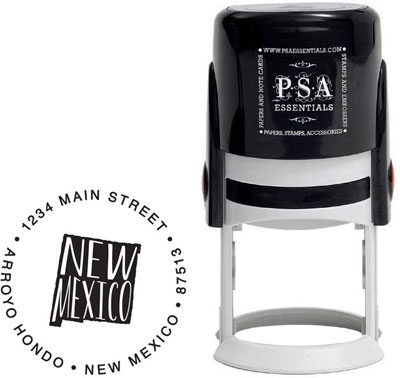 New Mexico Custom State Address Stamper by PSA Essentials