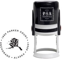 Alaska Custom State Address Stamper by PSA Essentials