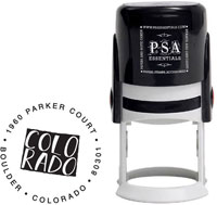 Colorado Custom State Address Stamper by PSA Essentials