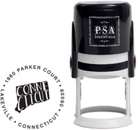 Connecticut Custom State Address Stamper by PSA Essentials