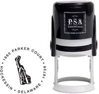 Delaware Custom State Address Stamper by PSA Essentials