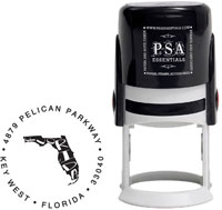 Florida Custom State Address Stamper by PSA Essentials